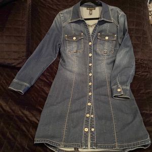 INC denim dress